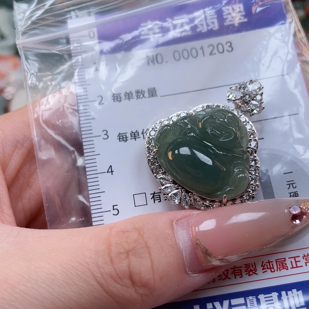 翡翠未镶嵌颈饰hhh