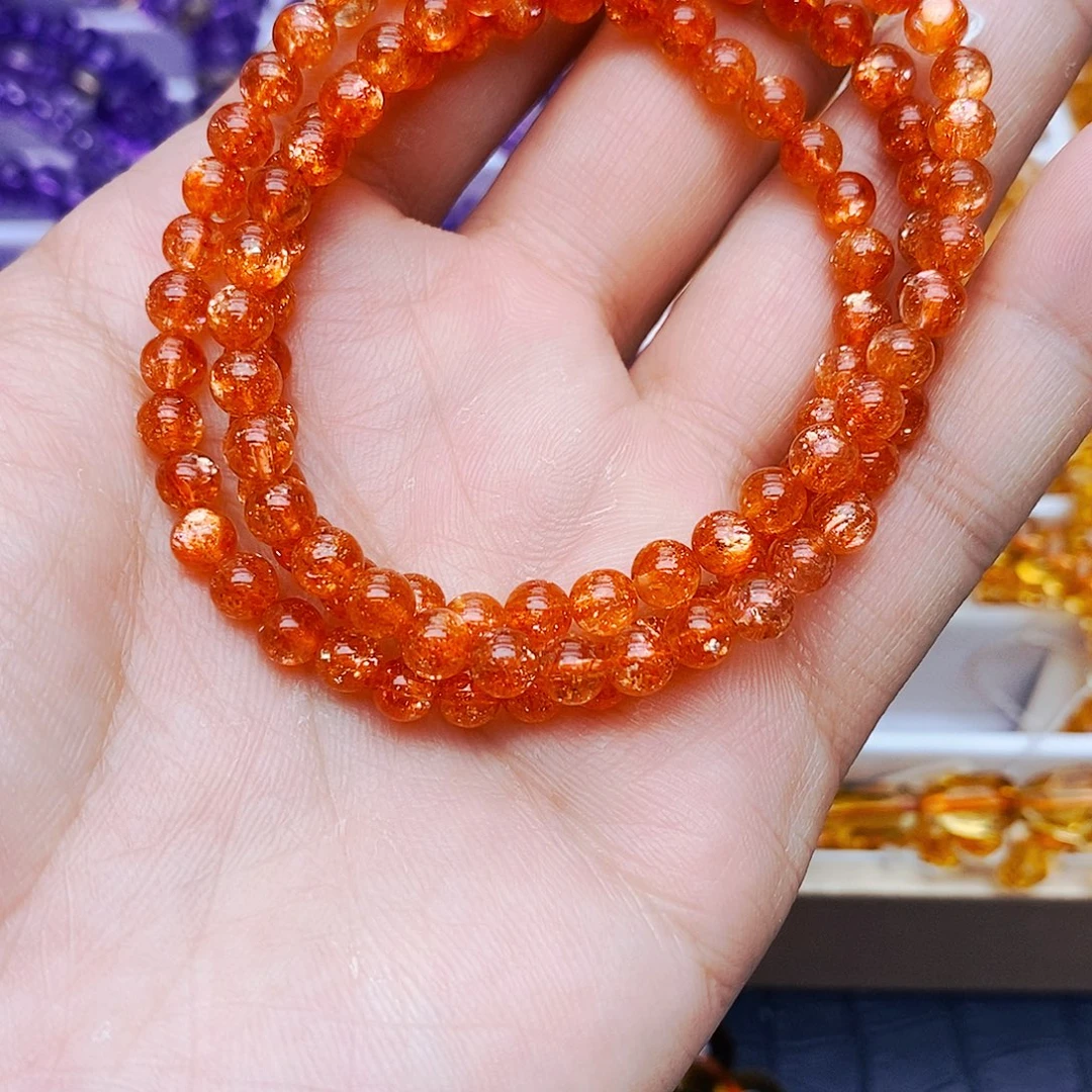 手串水晶未镶嵌金太阳