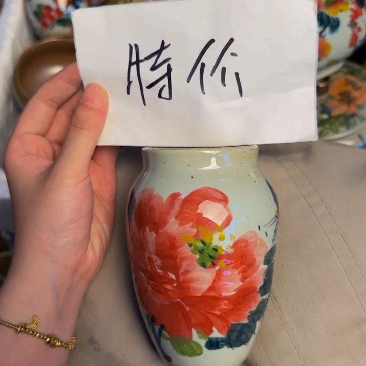 瓷片景德镇陶瓷手工手绘