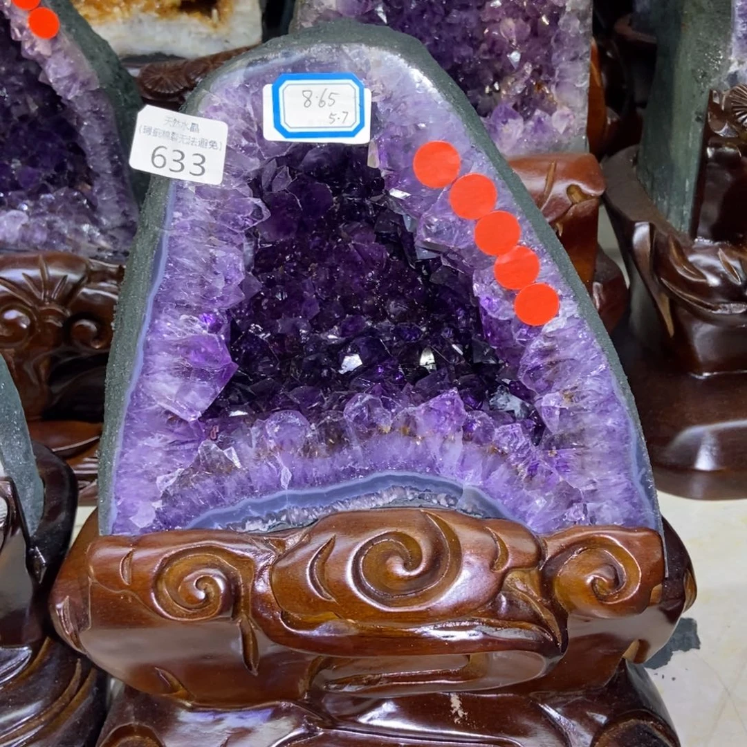 大型摆件（非配饰）未镶嵌紫晶小潘