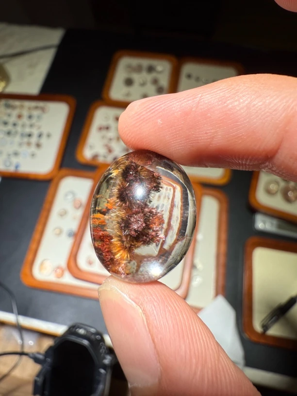 金太阳水晶蛋面炸花水晶一路生花寓意非常好