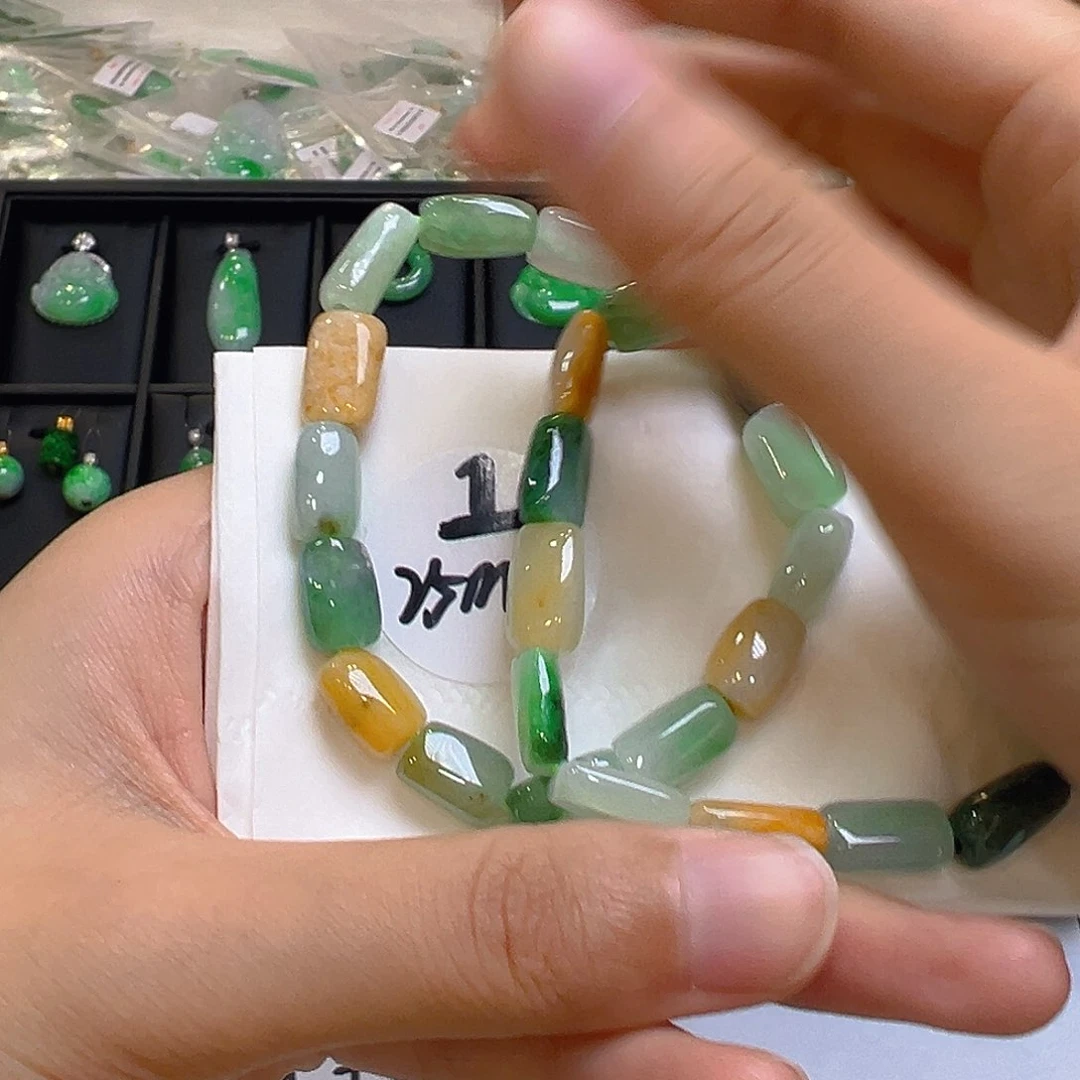 未镶嵌手链翡翠多样性发一件