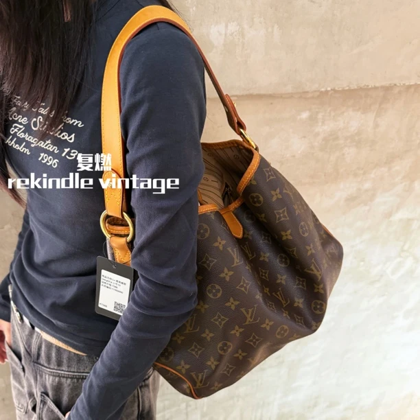 95新 LouisVuitton/路易威登 复燃精选/老花小号df单肩包