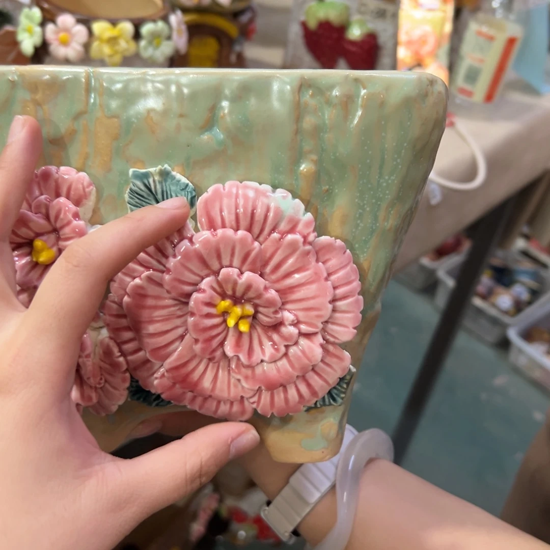 满20米秒退拉黑花盆