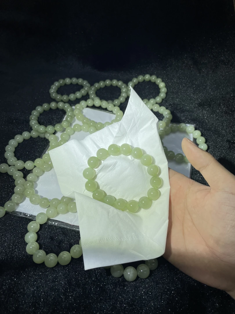 【小耿珠宝】和田玉晴水手串/12（多样性发其一）