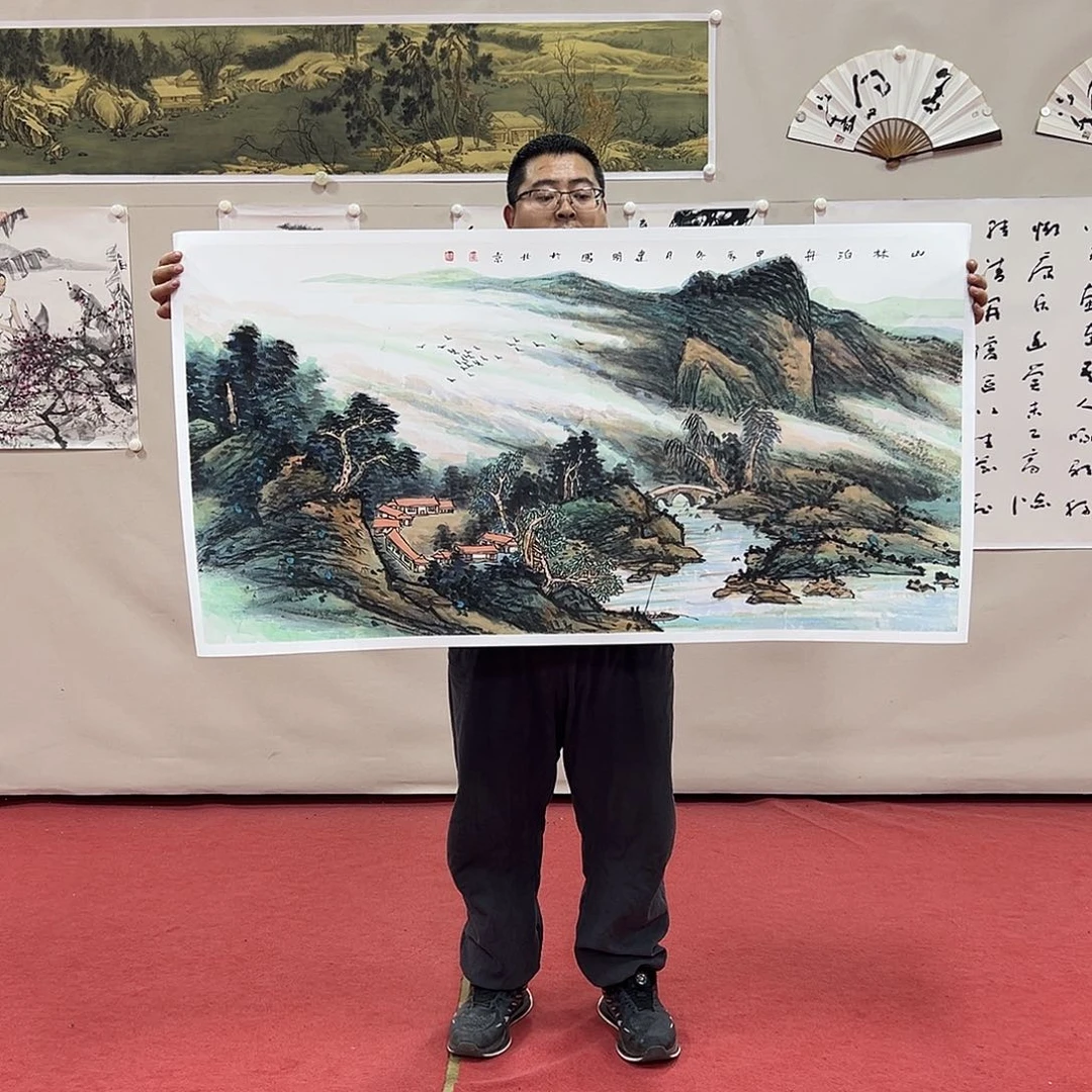 国画童建明老师艺术精品