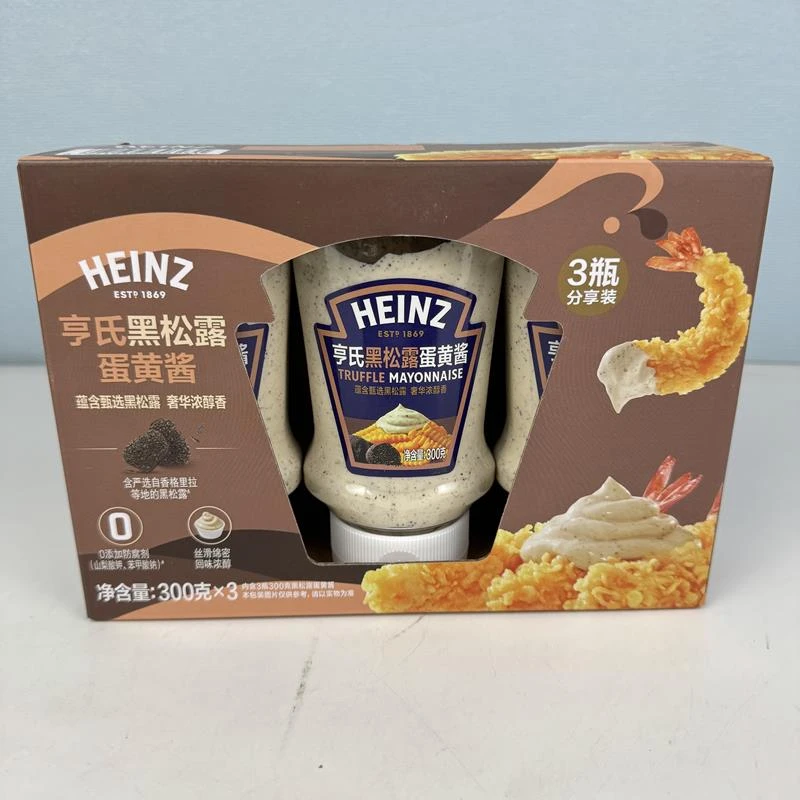 山姆代购  亨氏黑松露蛋黄酱