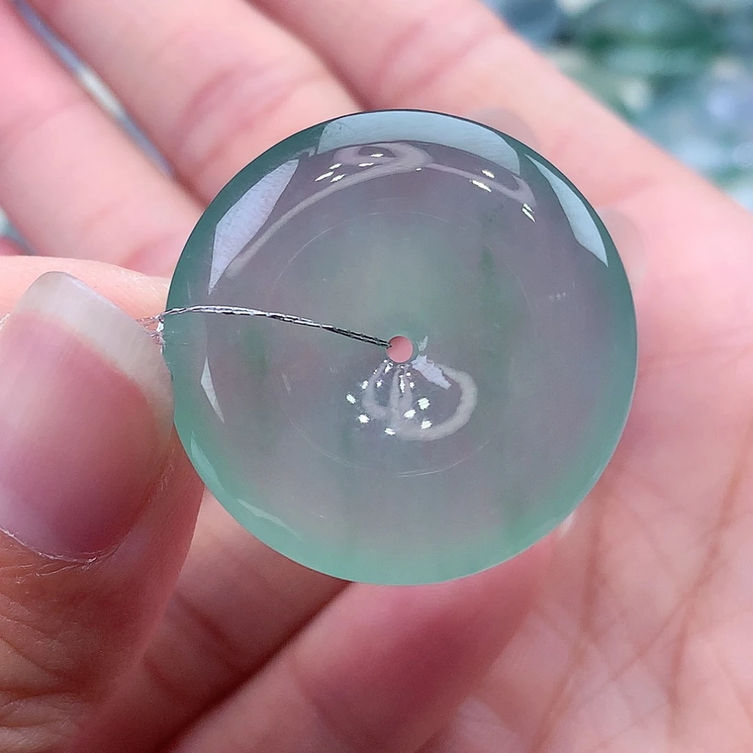 颈饰未镶嵌翡翠编号76尺寸28.8-6