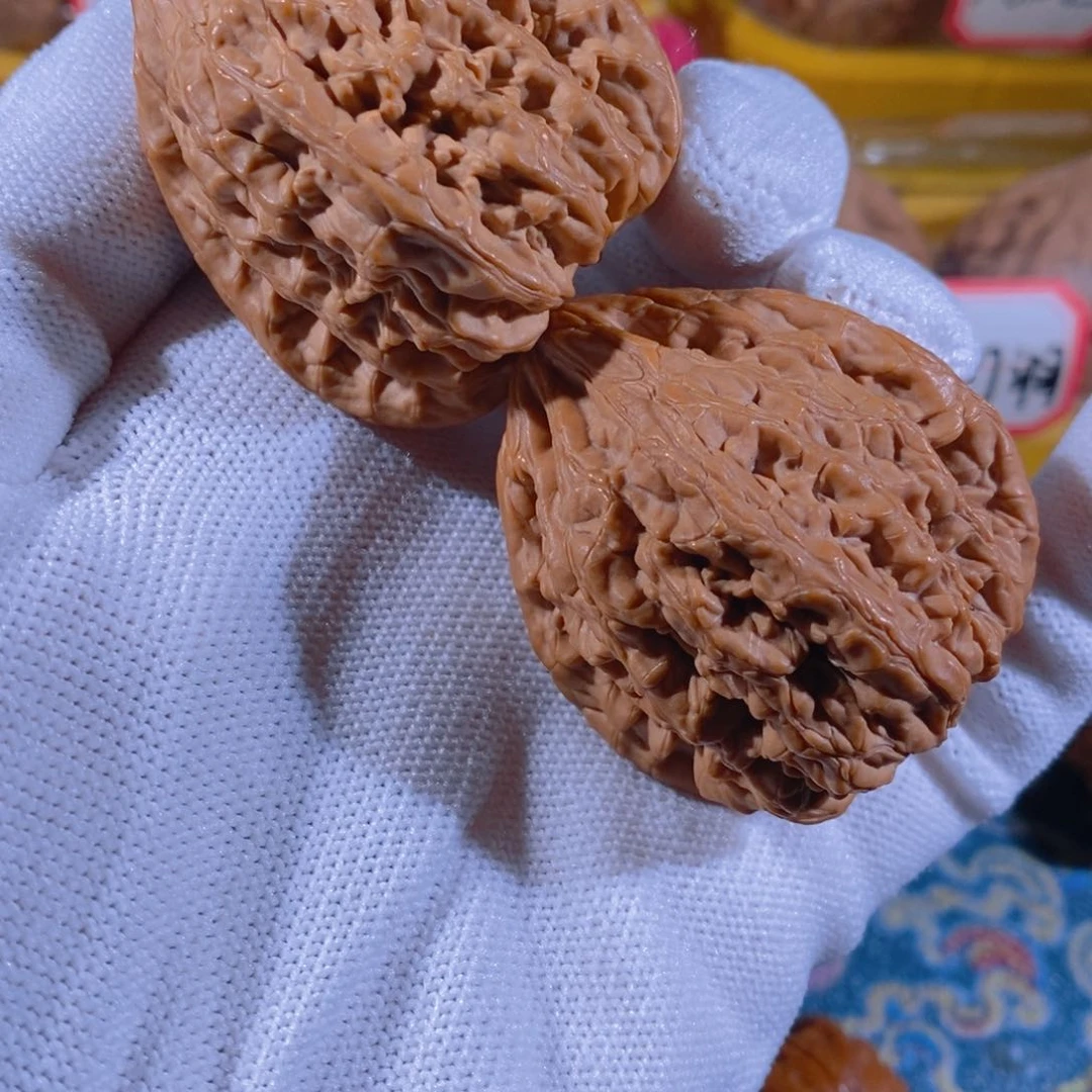 吊坠文玩核桃大*虎头王