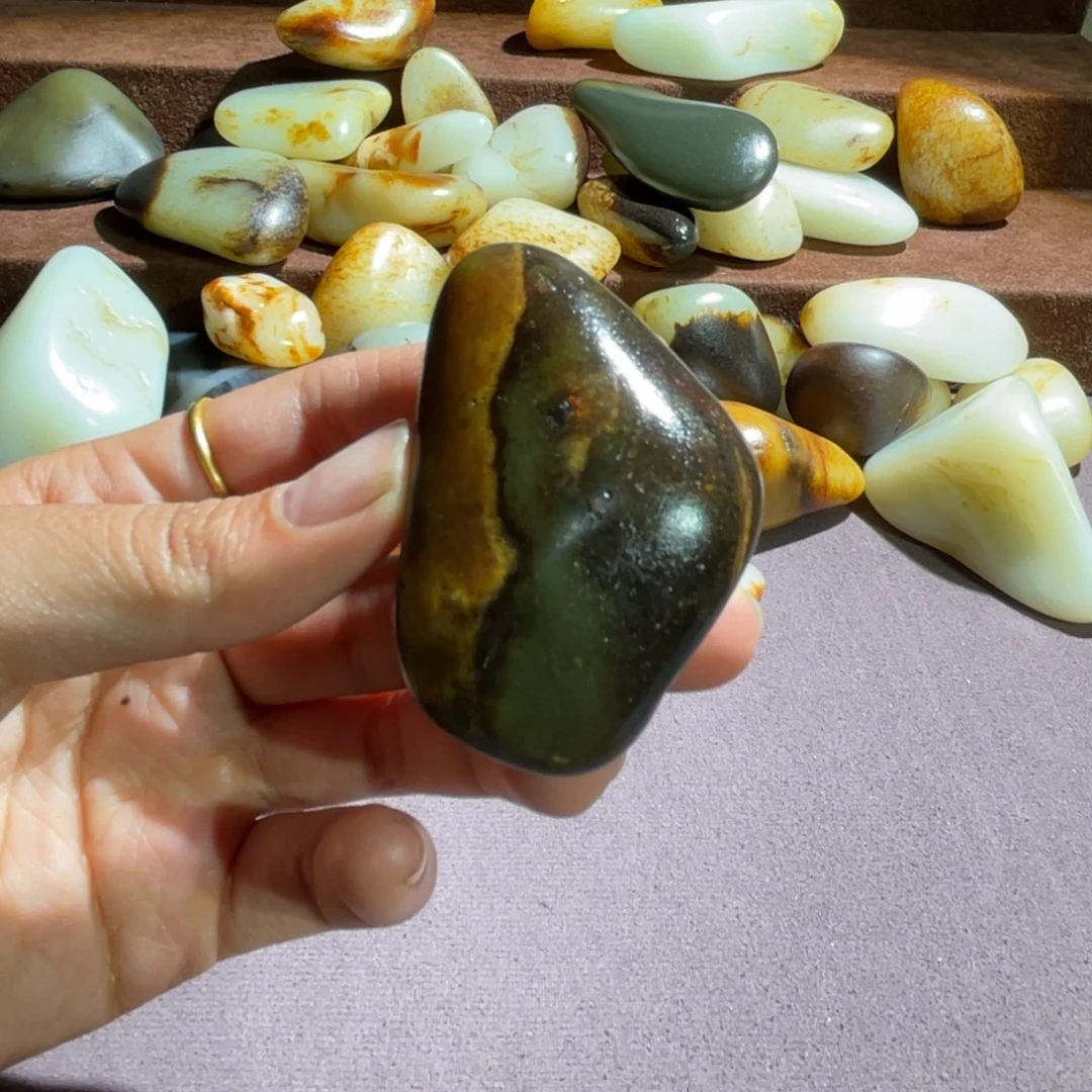 和田玉（子料）未镶嵌挂件81.3