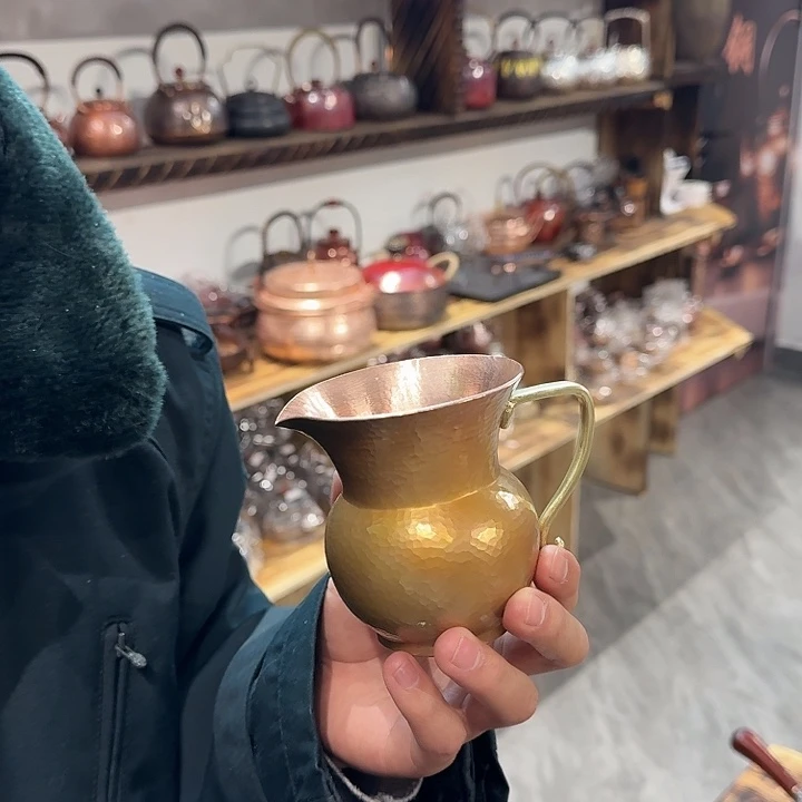 紫铜手工尊爵公道杯