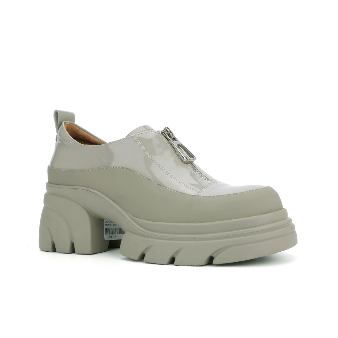 VME/舞魅25春夏新款秋冬增高女鞋时尚粗跟百搭厚底鞋【VS25A3586】