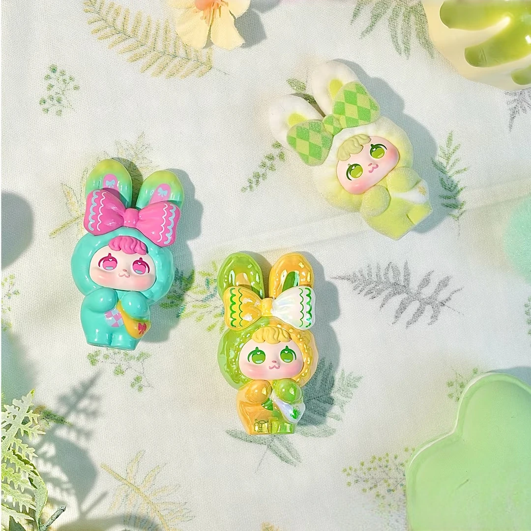 SPBOMI出游小兔系列萌粒潮玩盲盒可爱萌粒摆件礼物