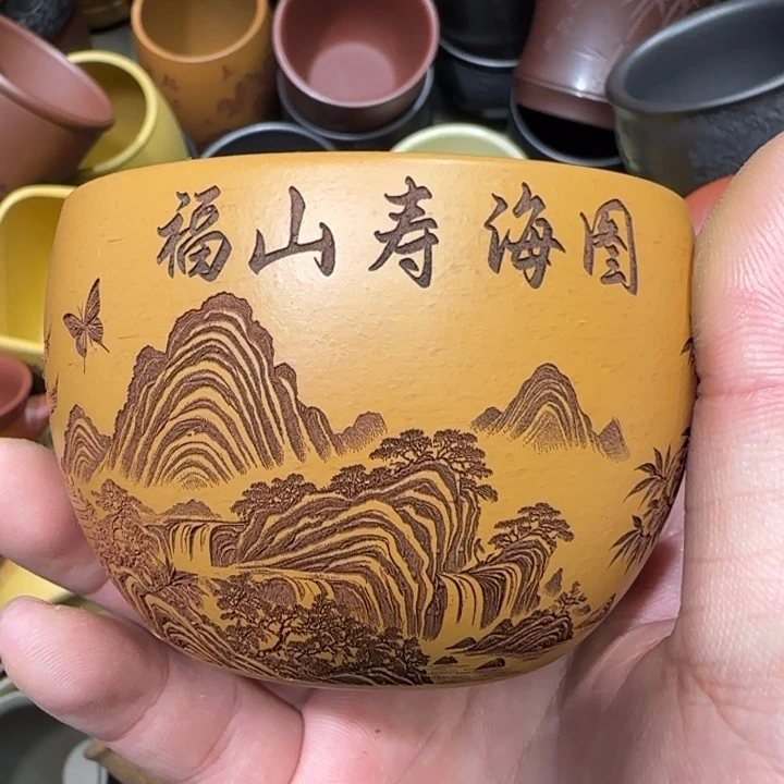 茶杯紫砂全手工制作工艺