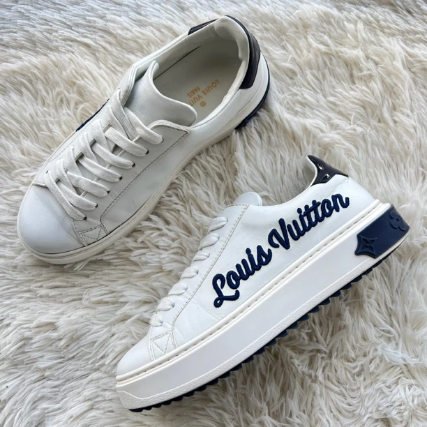 95新 LouisVuitton/路易威登 Time Out板鞋 37码 公价9.6k h058