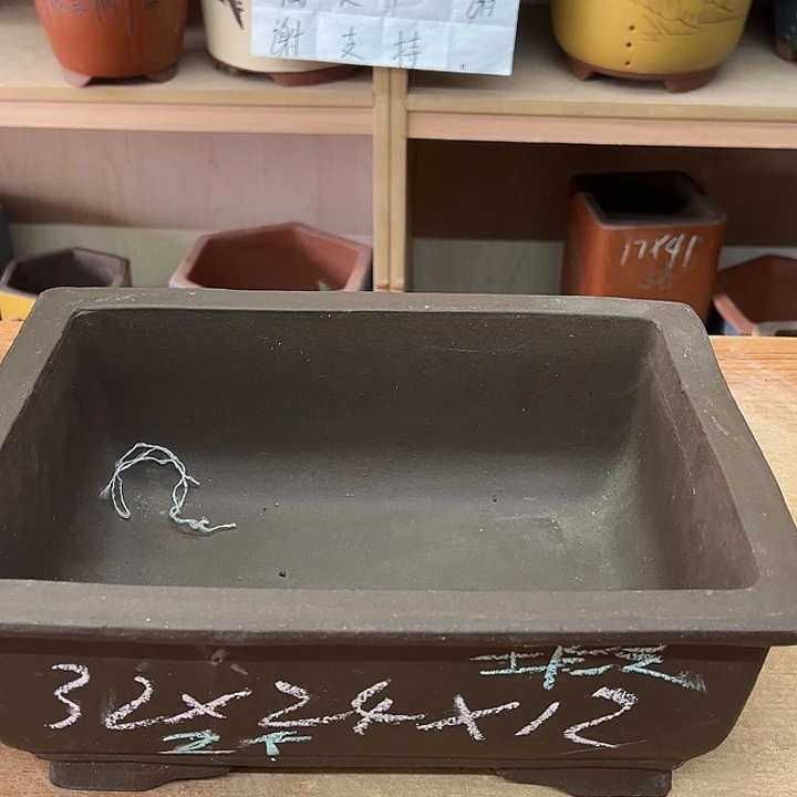 紫砂花盆，透气花盆