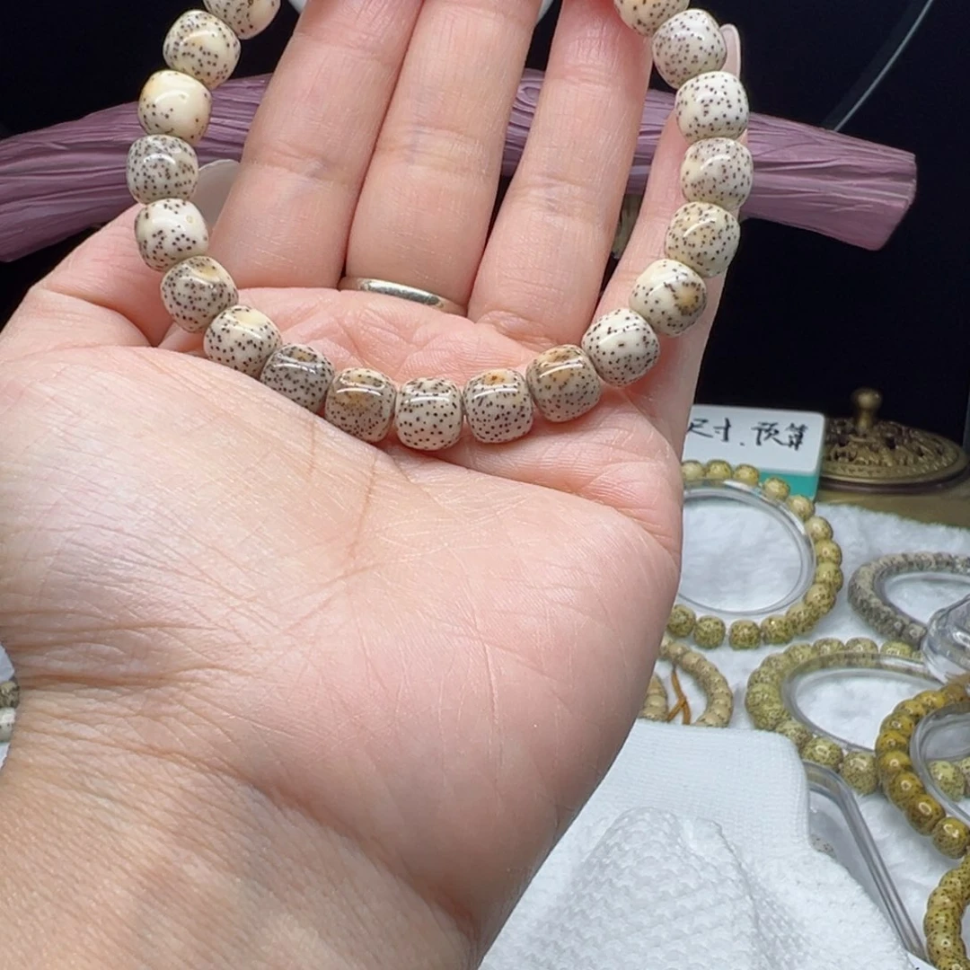 星月菩提手串珂*-9x8火烧