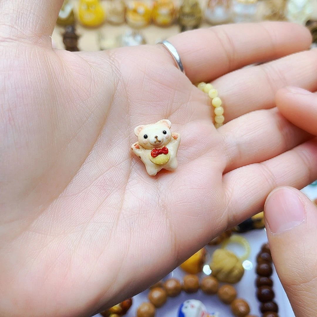 鹿骨手串/手链手工打磨配饰