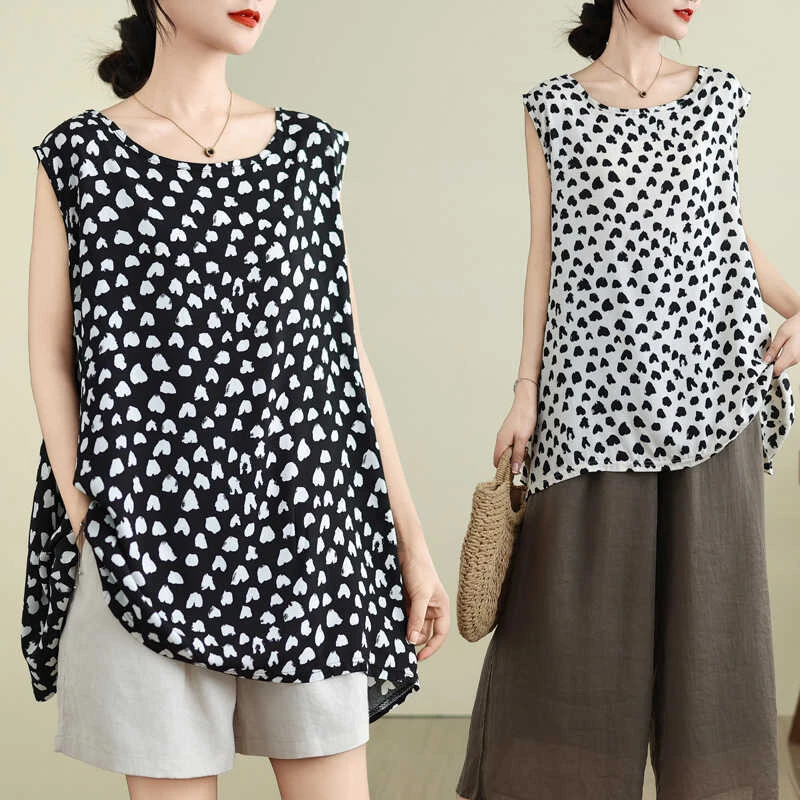 大码女装A字型绵绸吊带背心无袖夏季新款宽松遮肚内塔打底衫胖MM