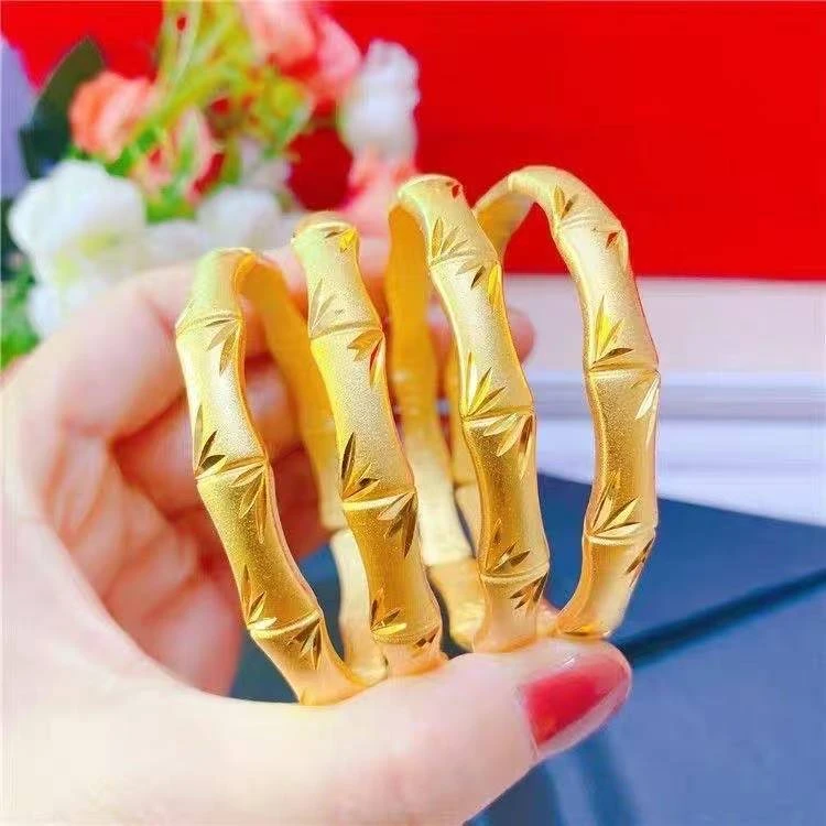 合金手镯 甜美复古/竹节手镯