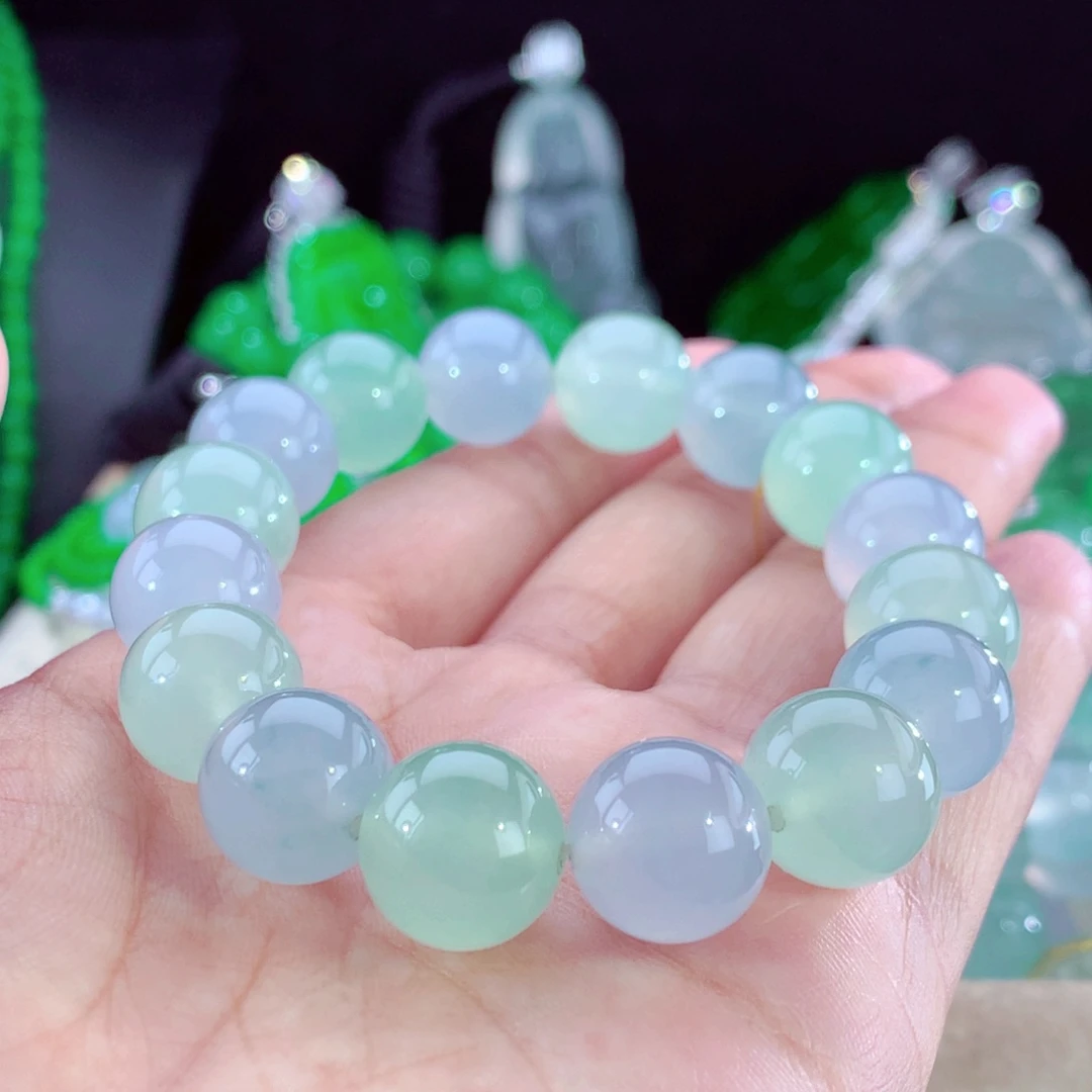 未镶嵌手串翡翠天然翡翠A货