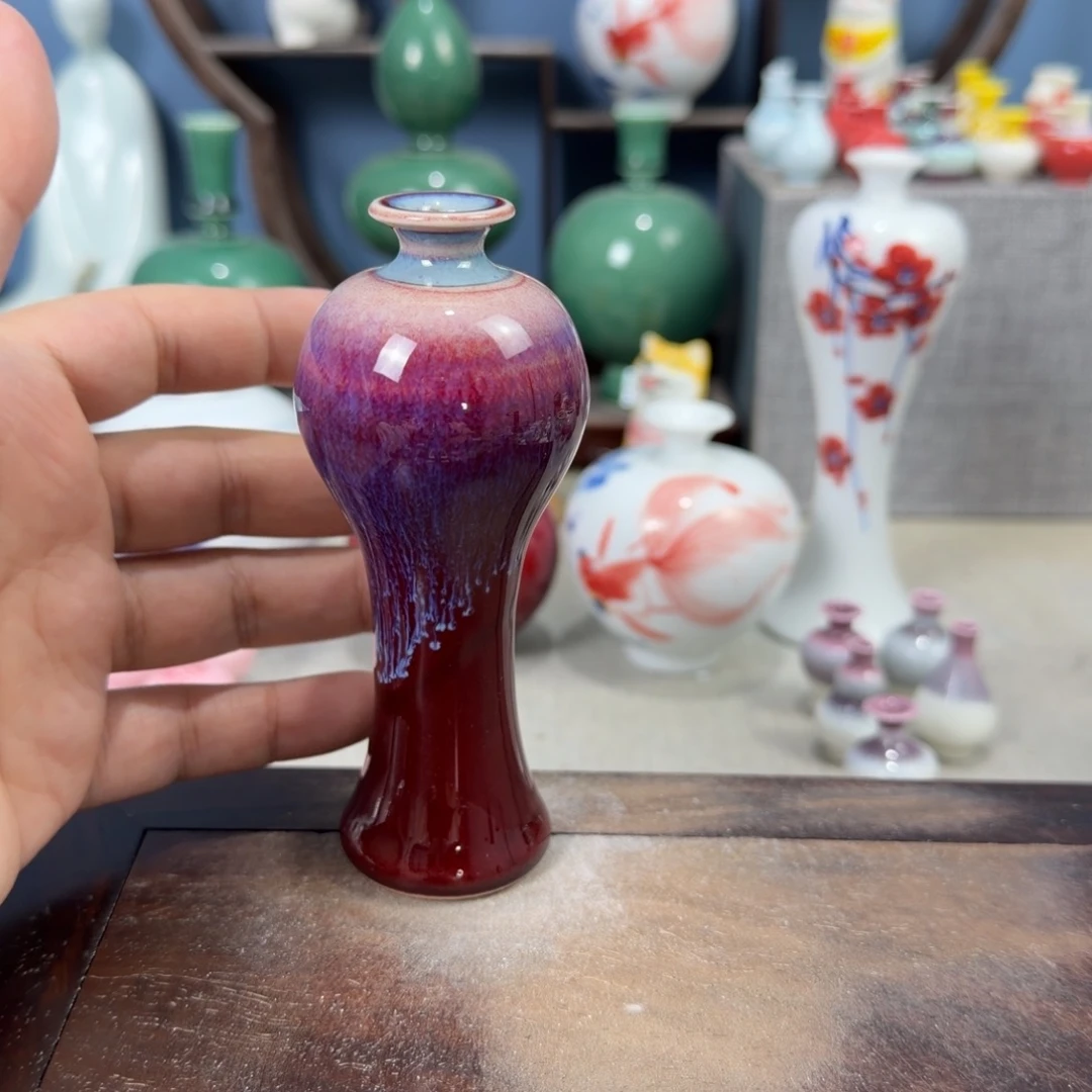 陶瓷手工小花器摆件