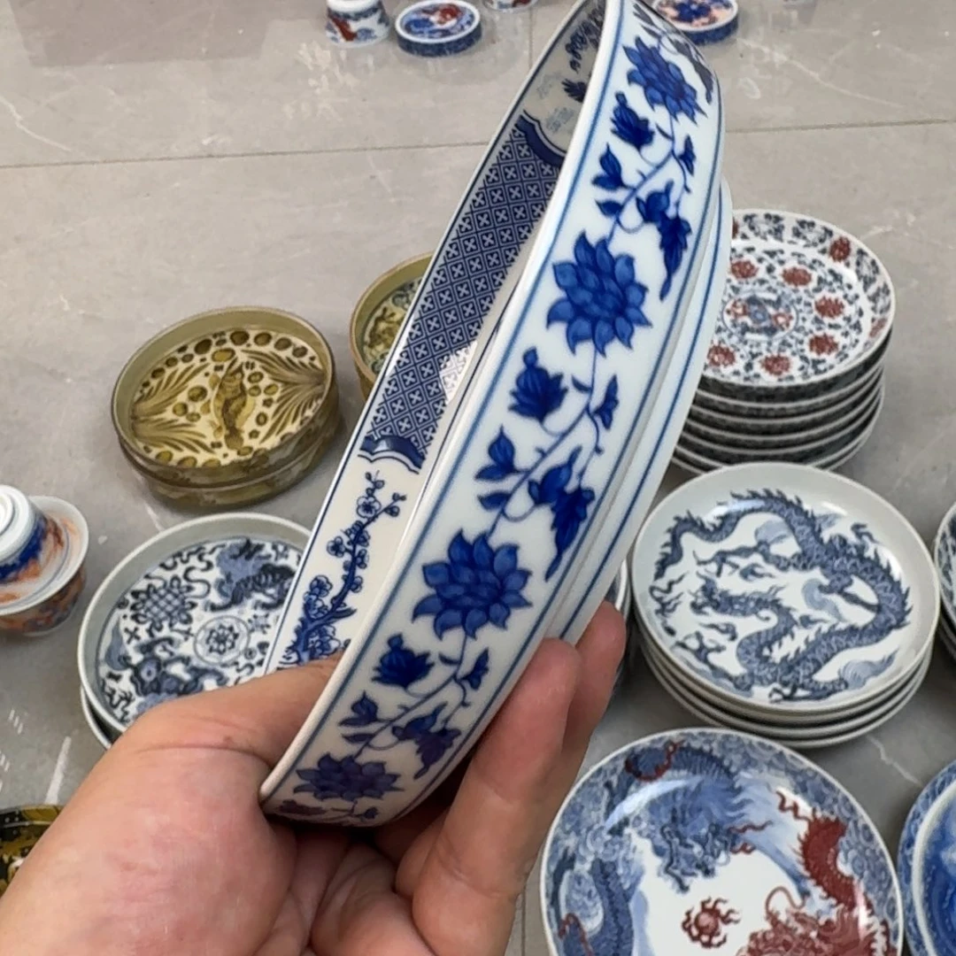 杯青花喜上眉梢大壶承