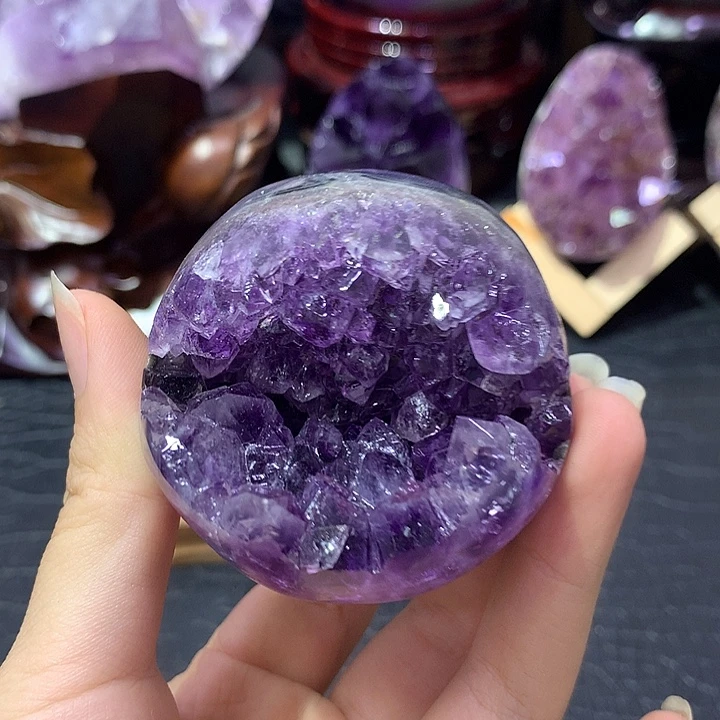 未镶嵌珠宝半成品紫晶福利不退