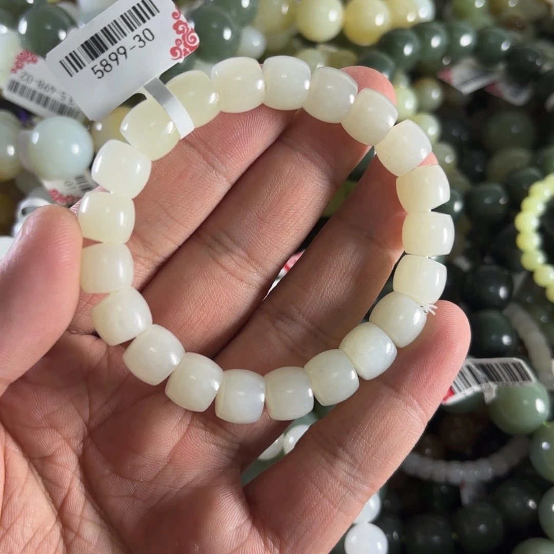 和田玉手链未镶嵌W27