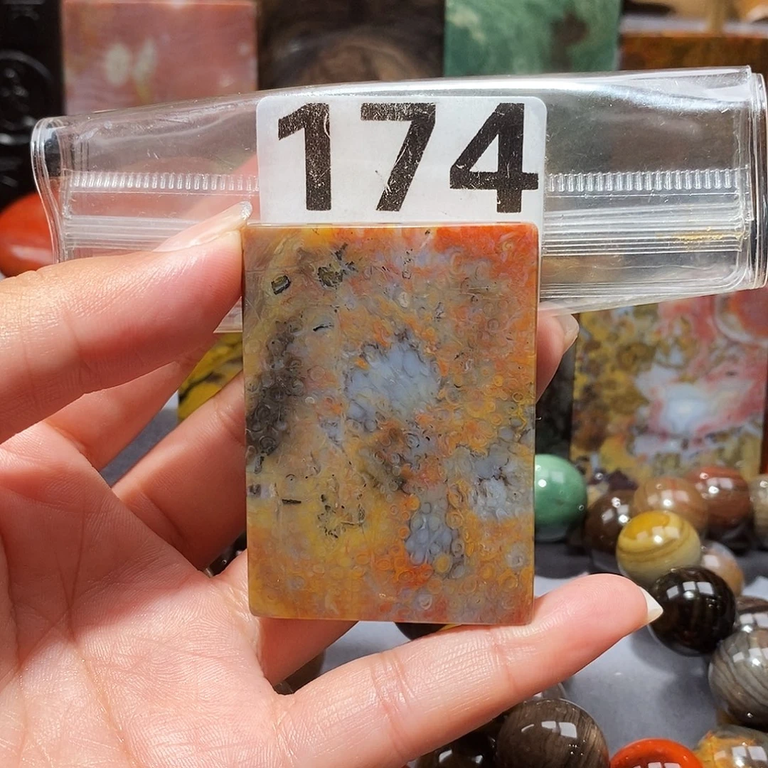 未镶嵌天然北票硅化玉手把硅化玉