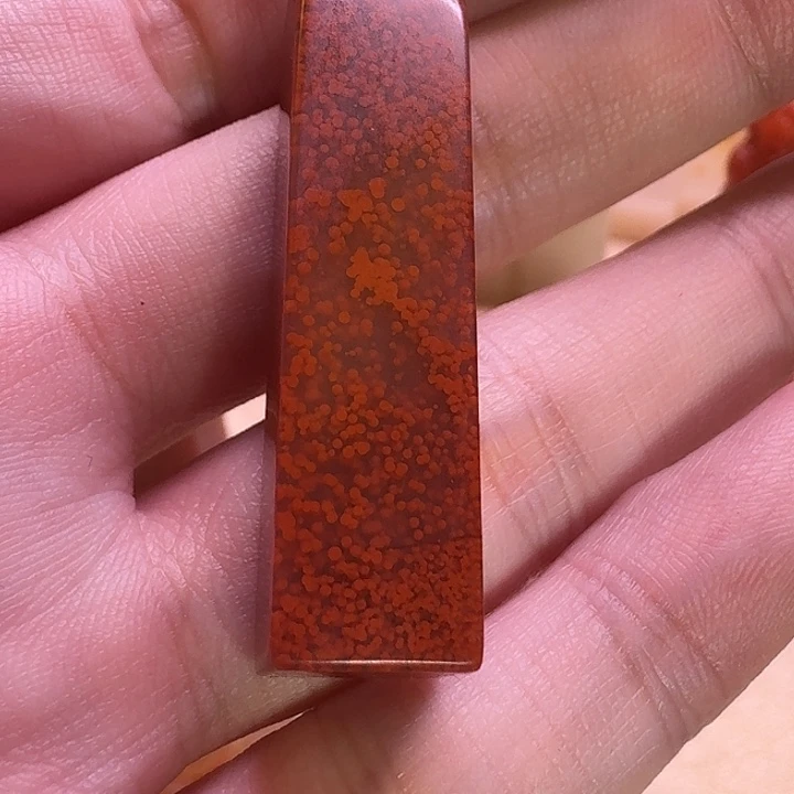 贺****寿山石印石水洞桃花素章