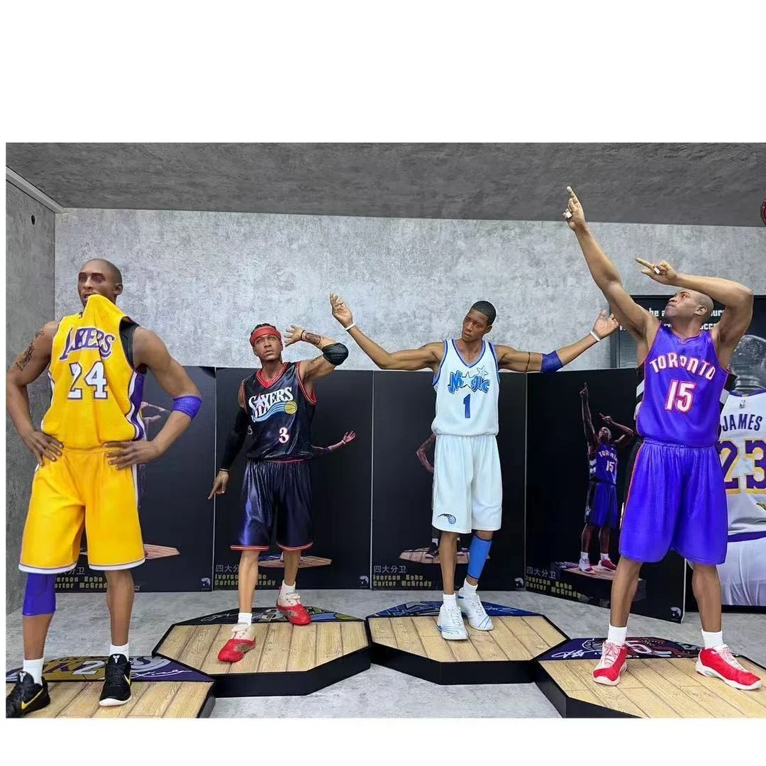 【一套全款 预定】四大分卫 篮球明星周边雕像手办