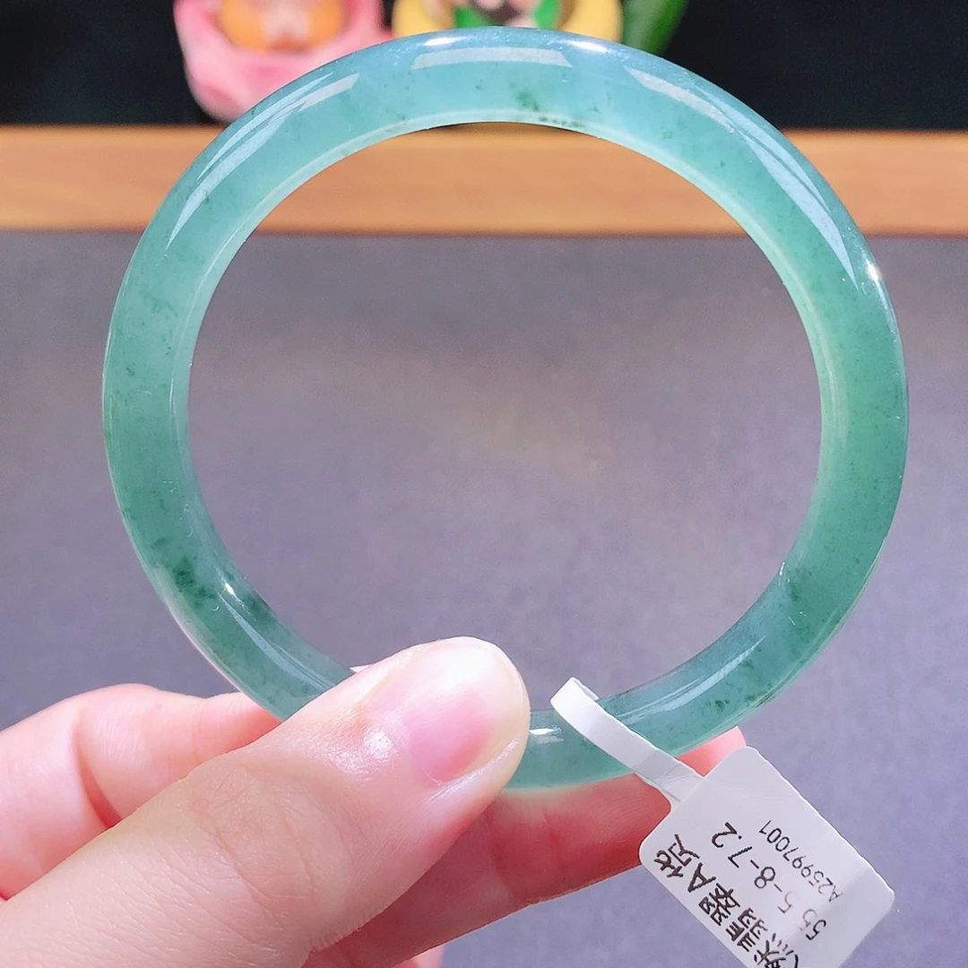 翡翠未镶嵌手镯天然翡翠