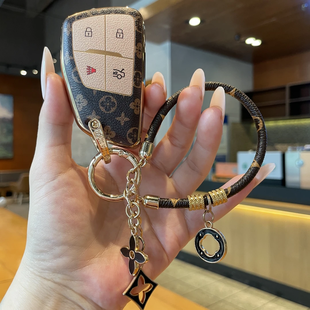 新款别克昂科威plus钥匙套24/25款昂科威s汽车君越壳扣女正品定制