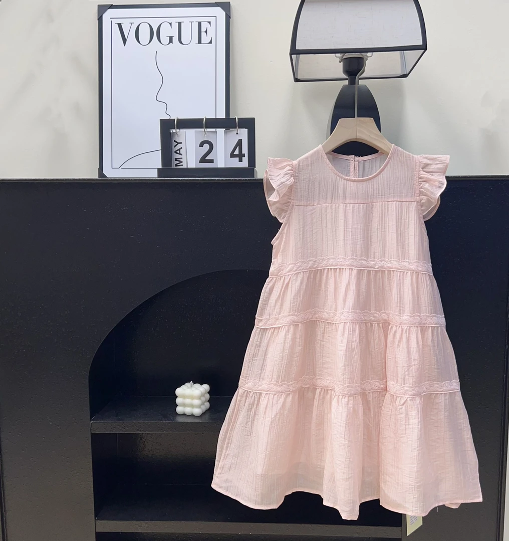 【实体品质】567~女童高定夏季连衣裙-飞袖蛋糕裙~