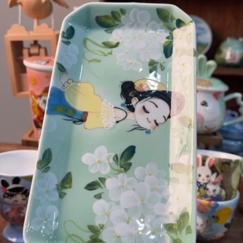 炉景德镇釉下手绘陶瓷