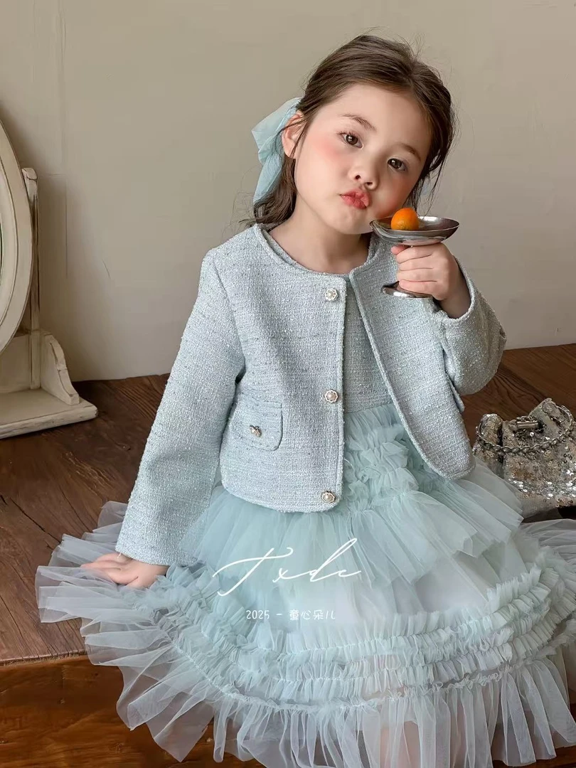 (Q951-1000)2025深秋女童新款外套