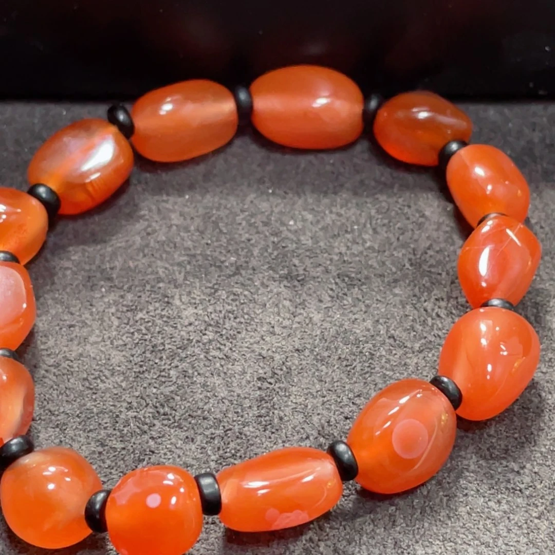 南红玛瑙项链未镶嵌