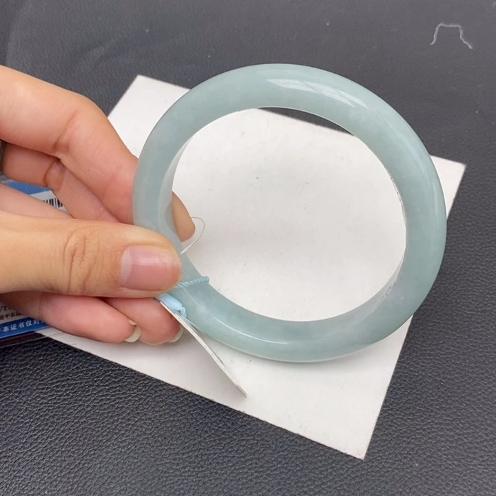 翡翠手镯未镶嵌61-62正圈