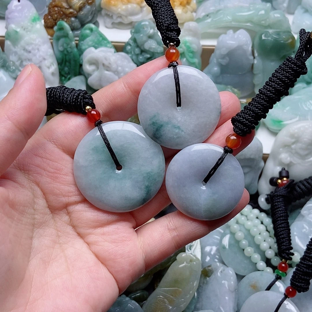 ****s翡翠未镶嵌吊坠(不含链)1