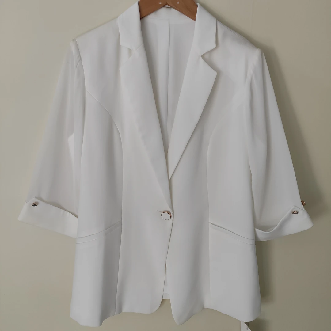 25年早春新款时尚气质百搭西装外套（24W0105）【789】