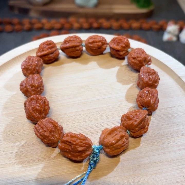 文玩核桃手串小金蟾