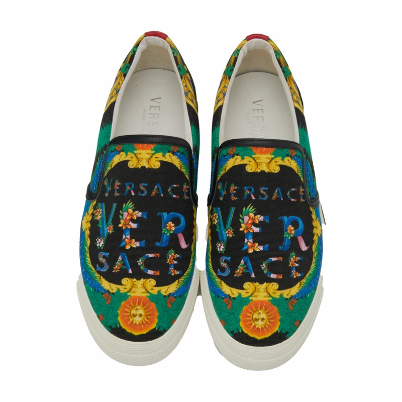 VERSACE/范思哲 女式花色休闲板鞋 DSR550D DVSMA DMN1