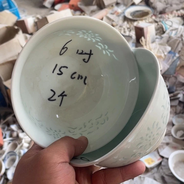 瓷碗景德镇高温细白瓷