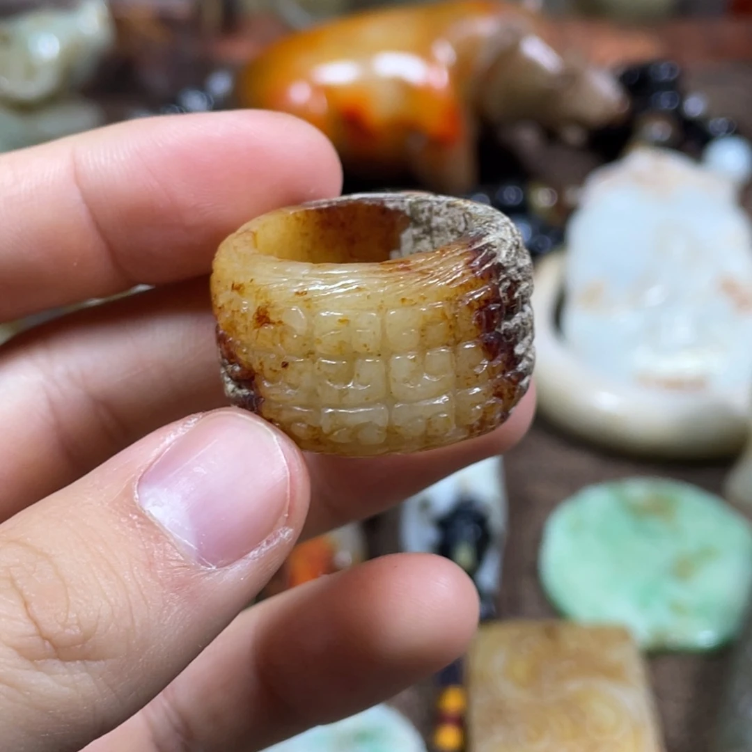 和田玉未镶嵌吊坠(不含链)