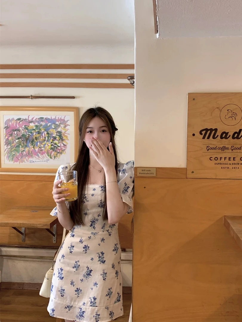 【B31-B40】夏季显瘦小清新气质度假风连衣裙清仓捡漏