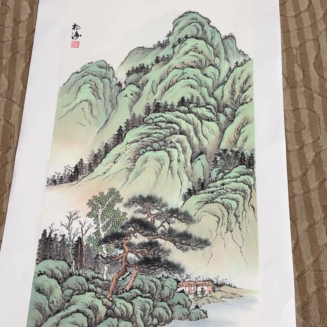 国画花鸟的翅膀和翅膀是一样