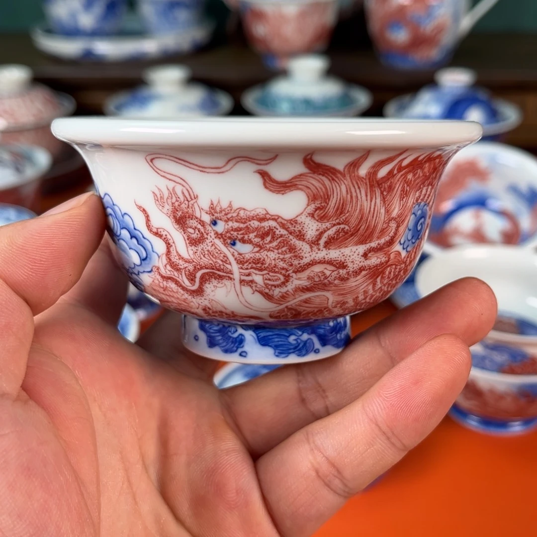 瓷片景德镇手工手绘