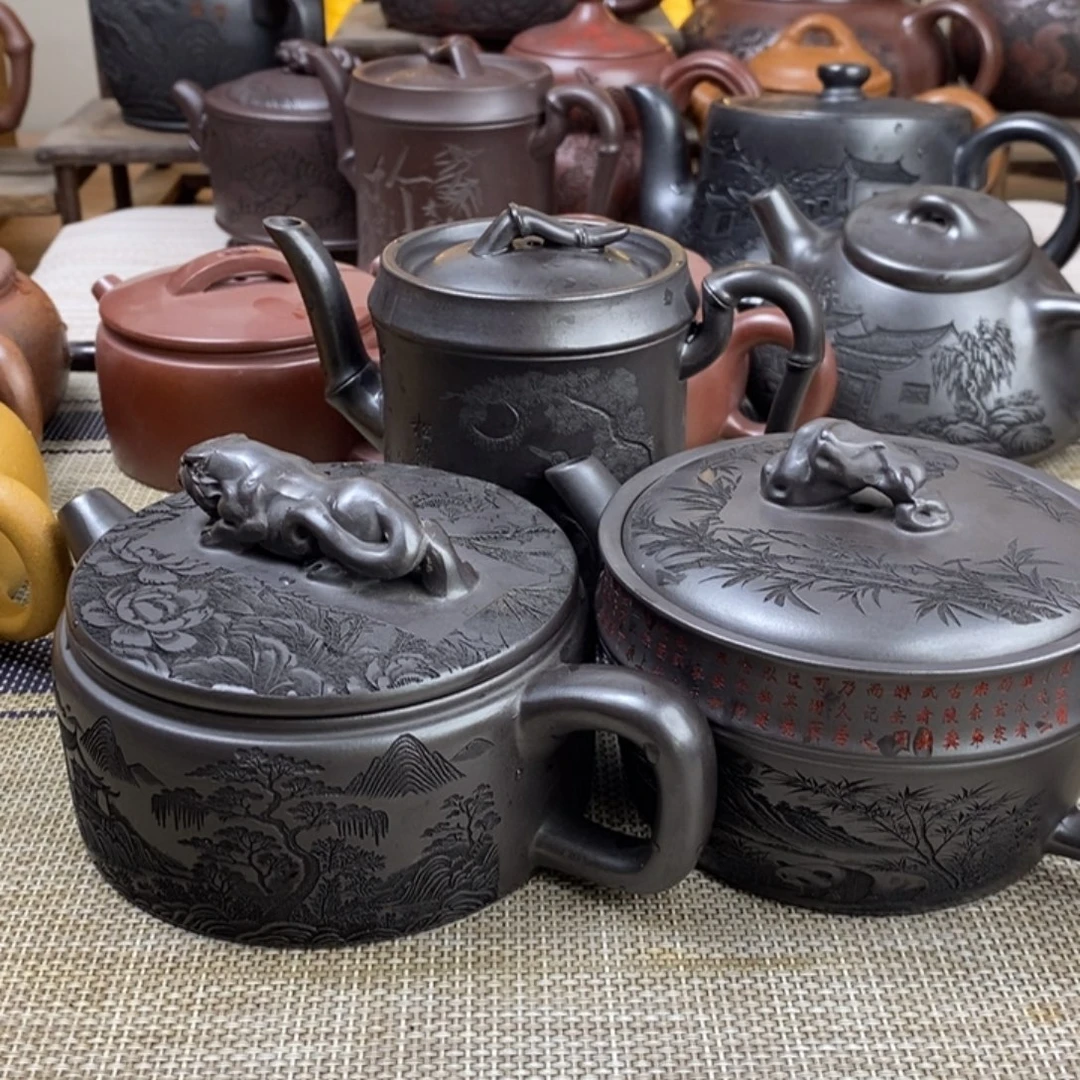 茶壶紫砂特价秒杀3只