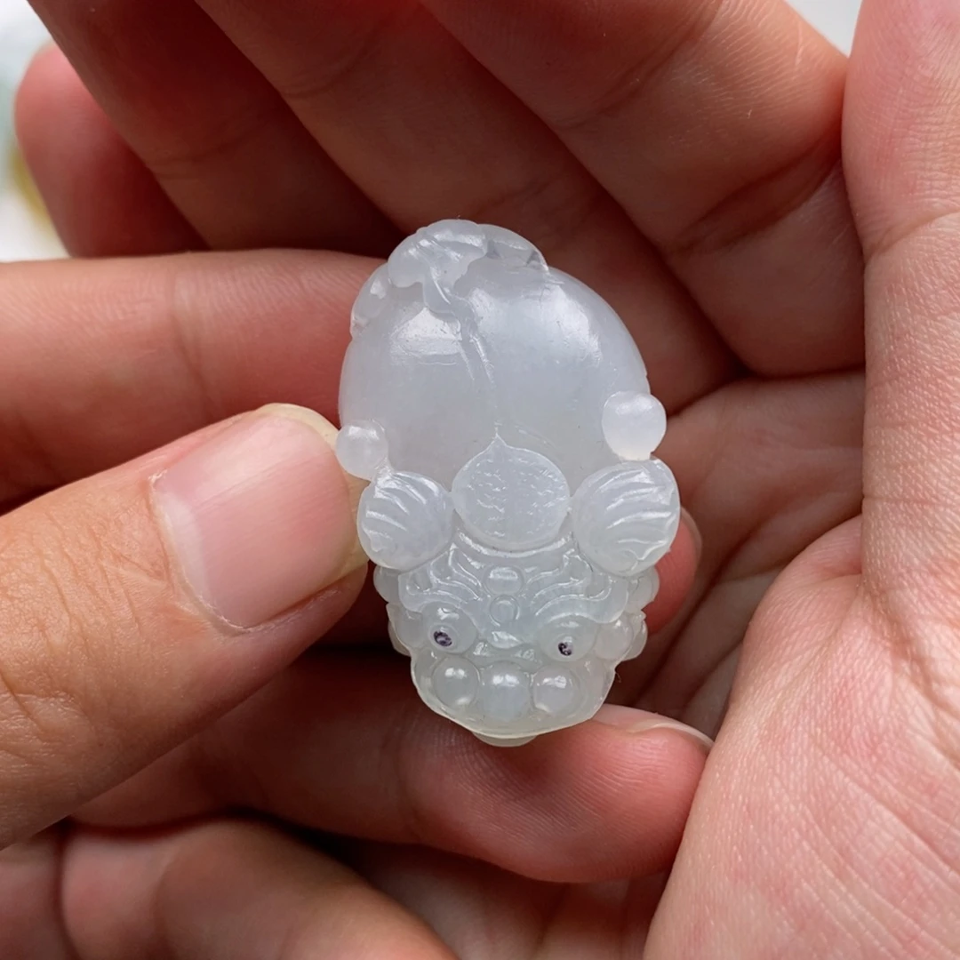 未镶嵌定制翡翠天然缅甸翡翠吊坠